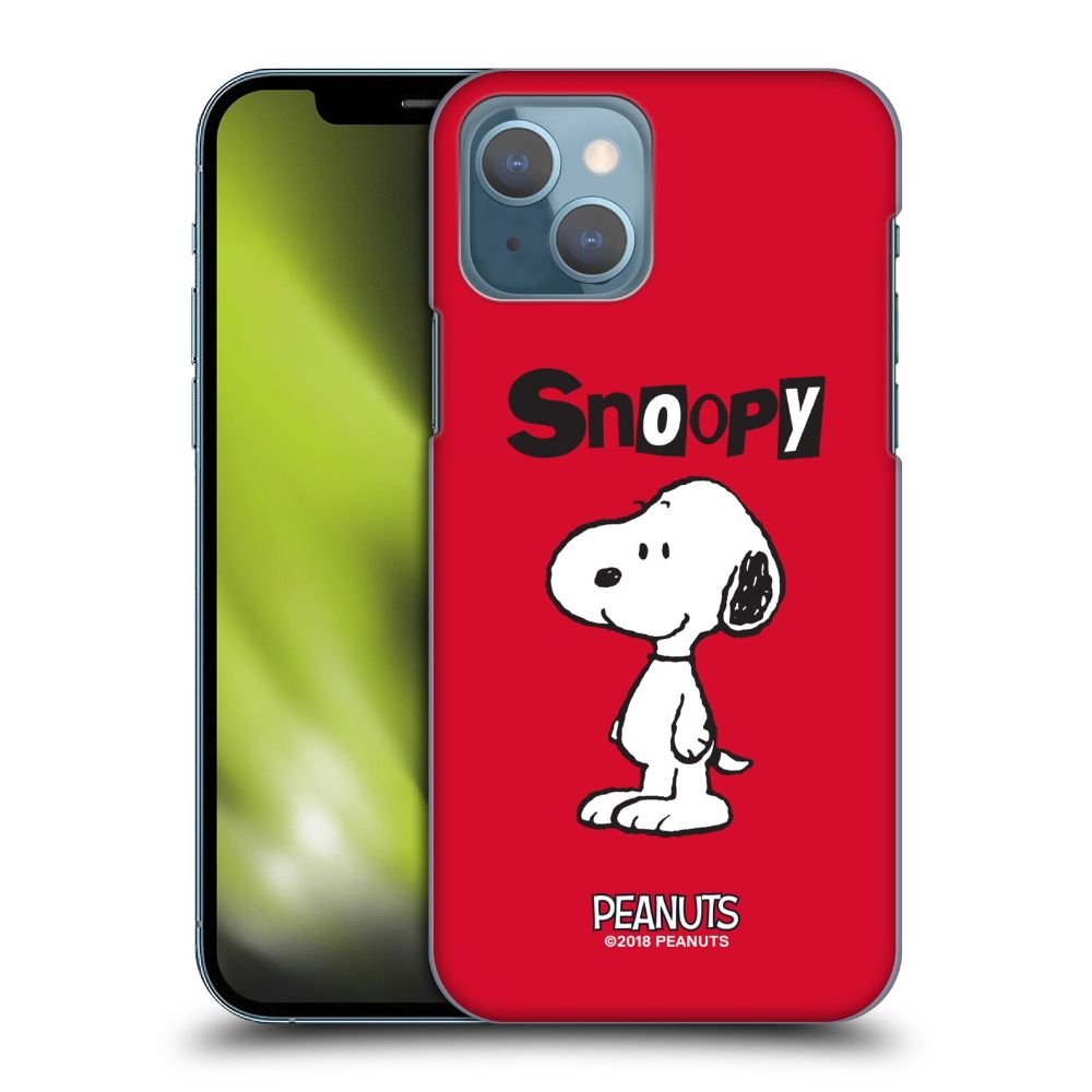 PEANUTS スヌーピー (コミック誕生 75周年 ) - Characters / Snoopy ハード case / Apple iPhoneケース - PGS